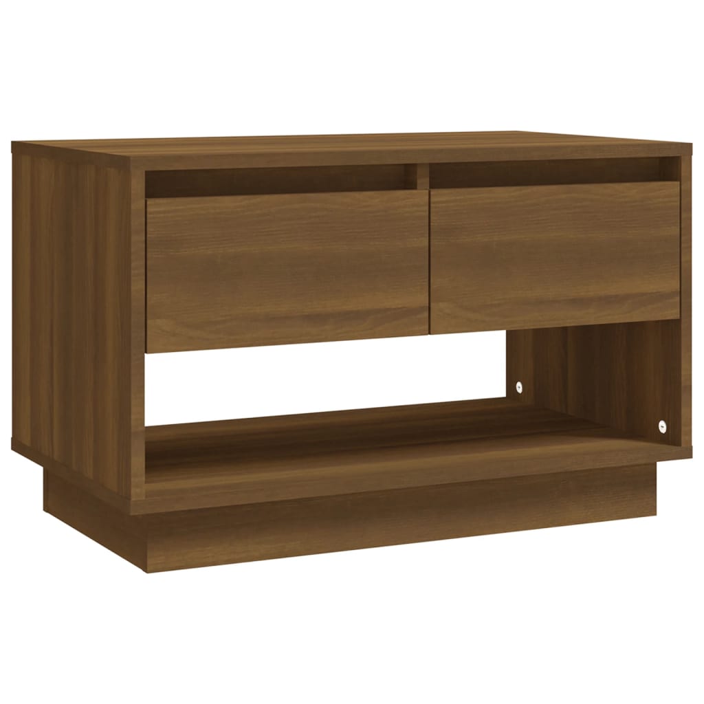 vidaXL Comodă TV, stejar maro, 70x41x44 cm, PAL