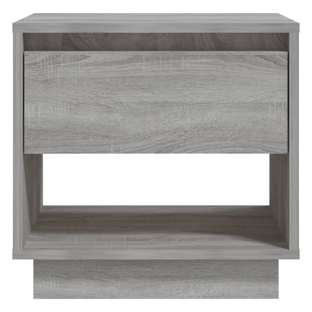 vidaXL Noptiere, stejar gri sonoma, 2 buc., 45x34x44 cm, PAL vidaXL Noptiere, stejar gri sonoma, 2 buc., 45x34x44 cm, PAL