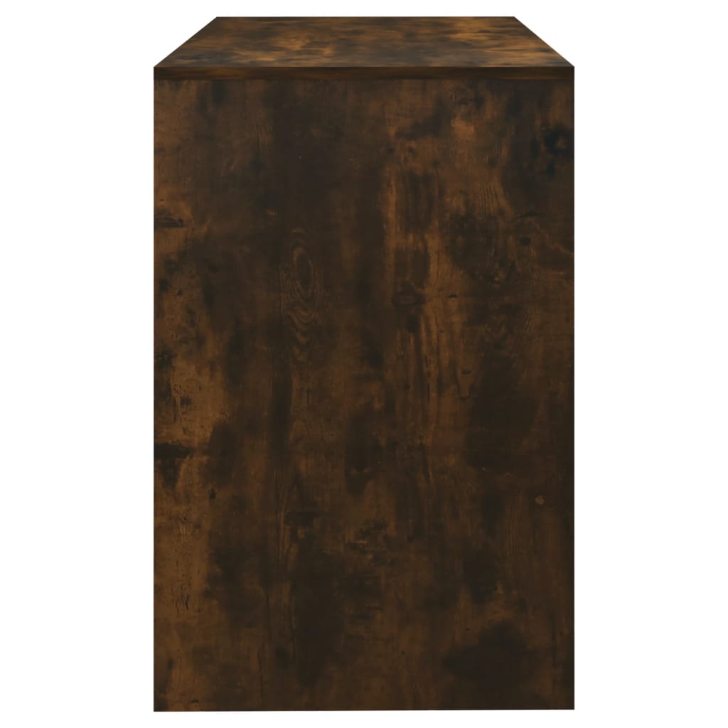 vidaXL Birou, stejar fumuriu, 101 x 50 x 76,5 cm, PAL
