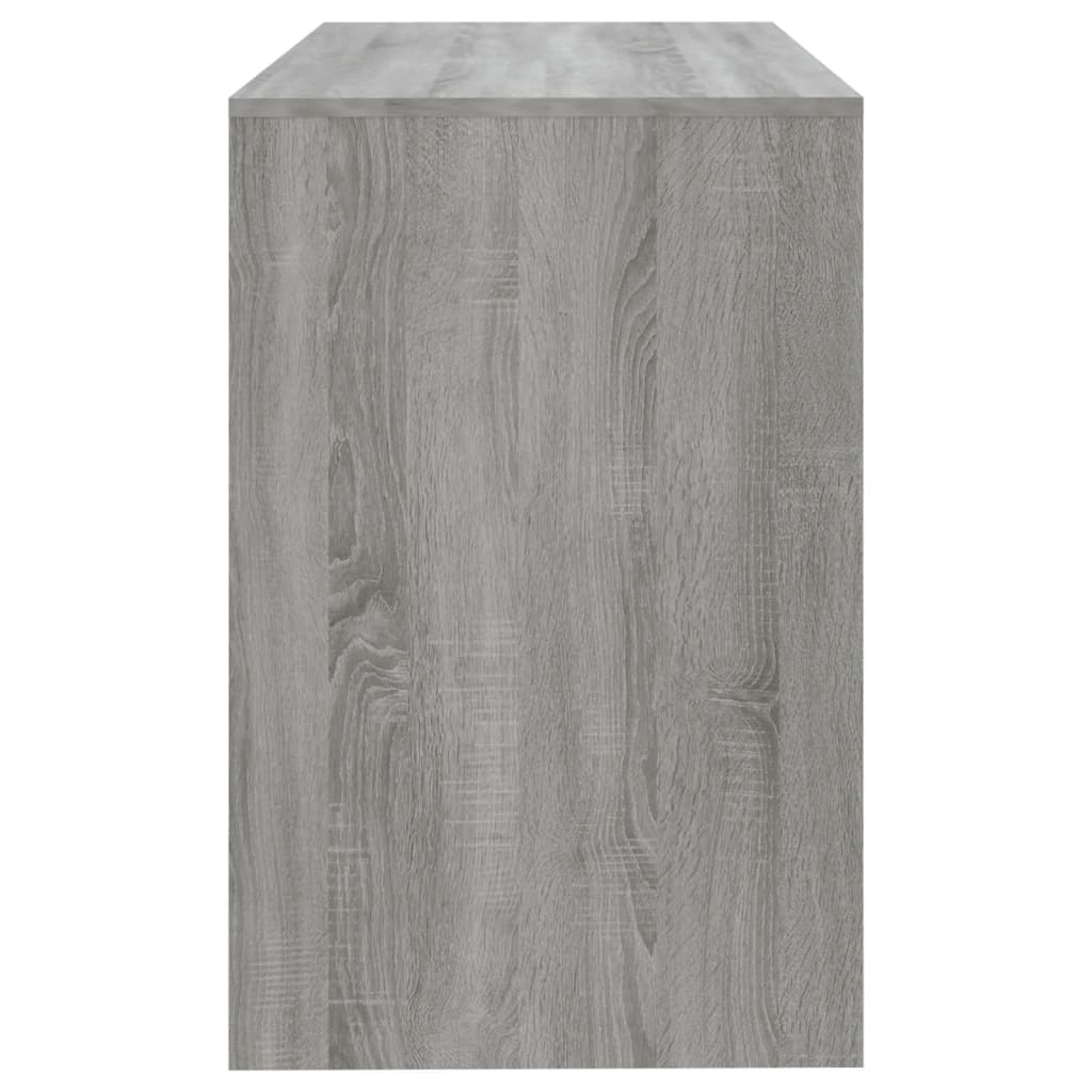 vidaXL Birou, gri sonoma, 101 x 50 x 76,5 cm, PAL
