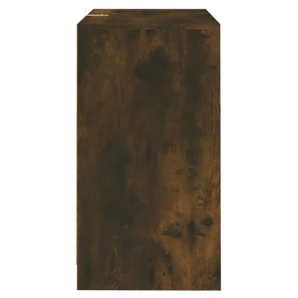 vidaXL Servantă, stejar afumat, 70x41x75cm, lemn prelucrat