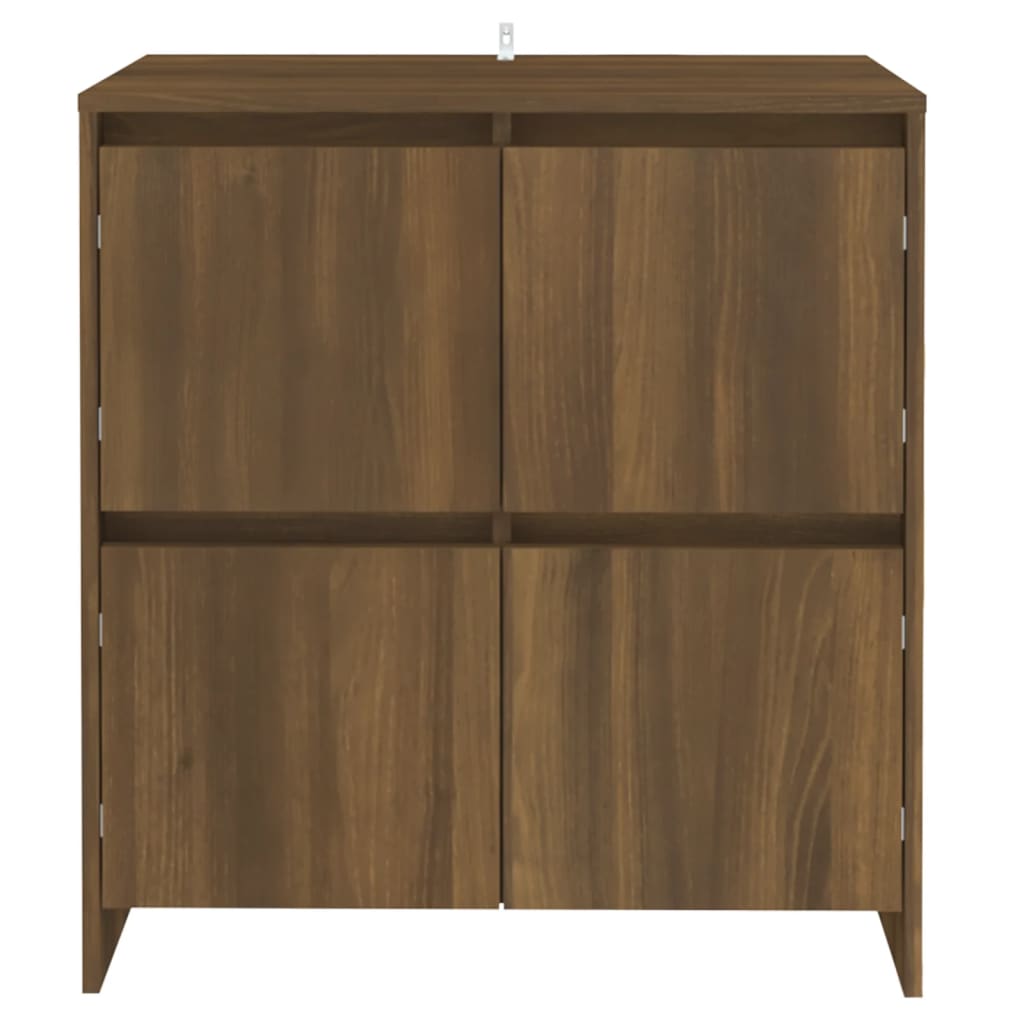 vidaXL Servantă, stejar maro, 70x41x75cm, lemn prelucrat