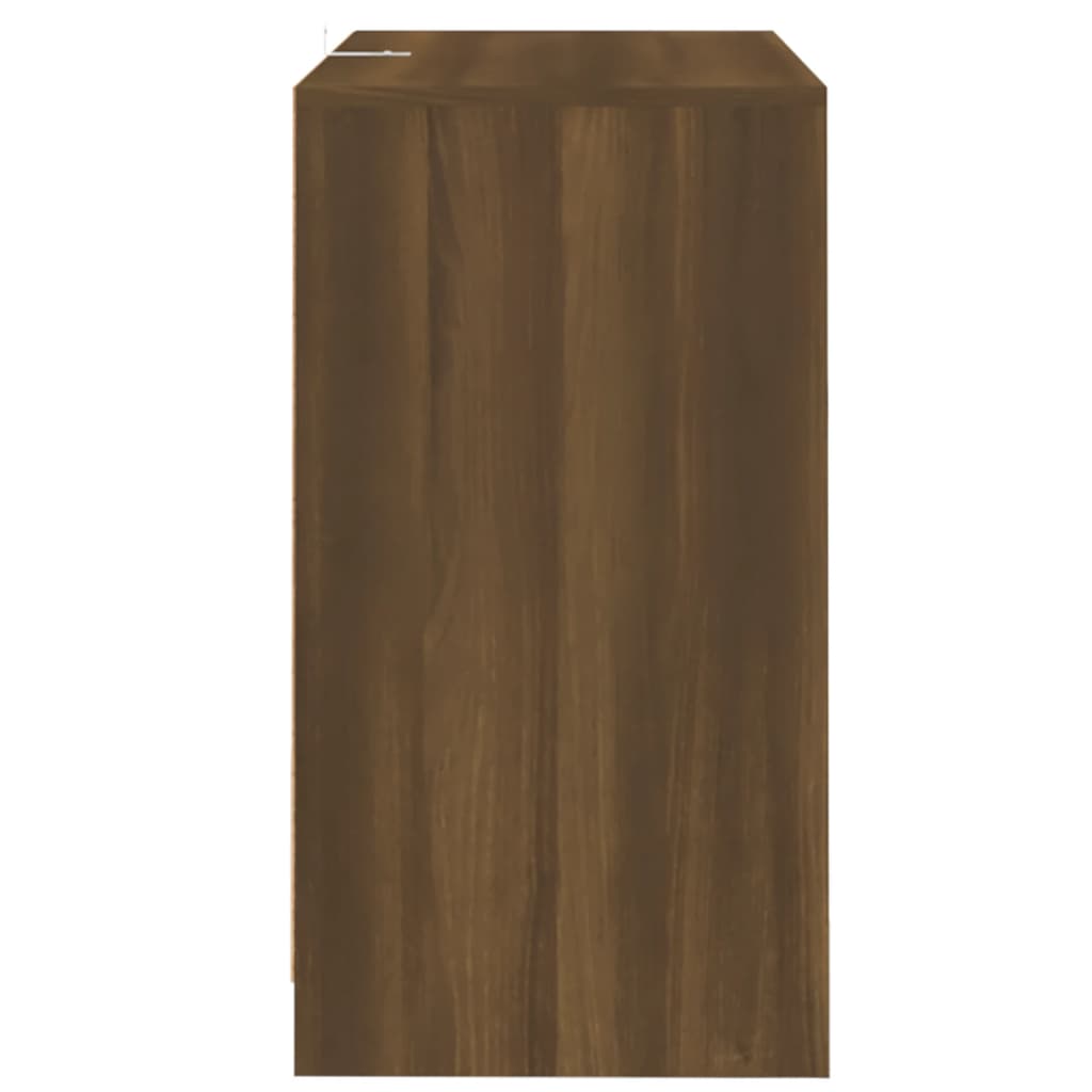 vidaXL Servantă, stejar maro, 70x41x75cm, lemn prelucrat