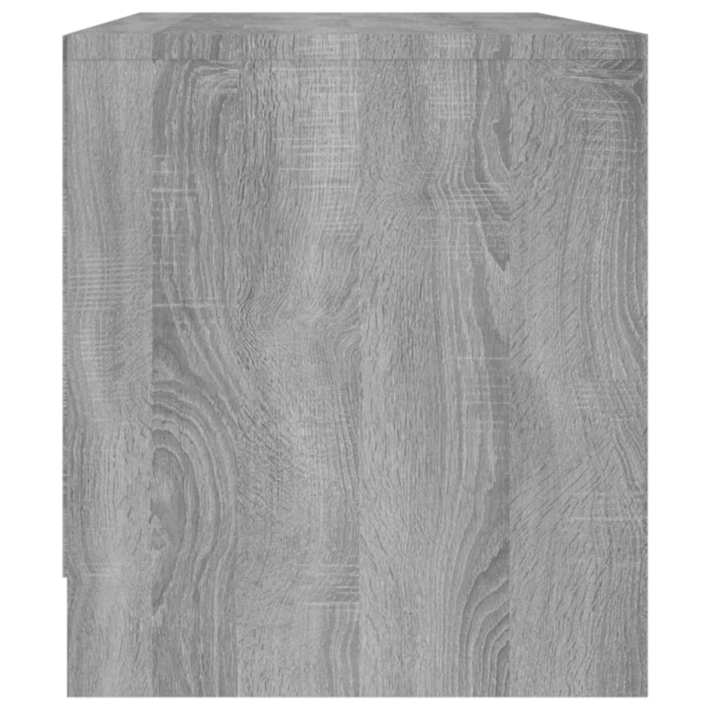 vidaXL Comodă TV, sonoma gri, 90x35x40 cm, PAL vidaXL Comodă TV, sonoma gri, 90x35x40 cm, PAL