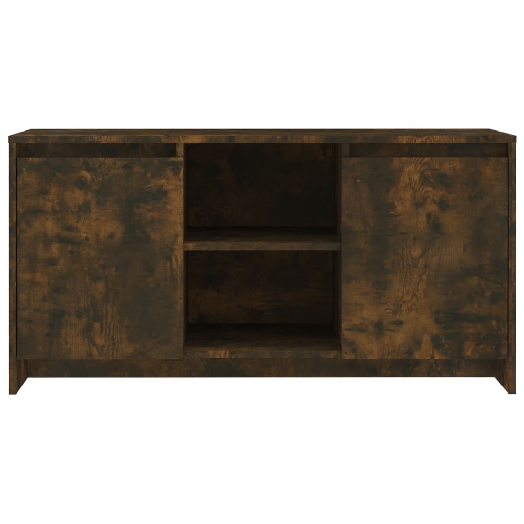 vidaXL Comodă TV, stejar fumuriu, 102x37,5x52,5 cm, lemn prelucrat vidaXL Comodă TV, stejar fumuriu, 102x37,5x52,5 cm, lemn prelucrat