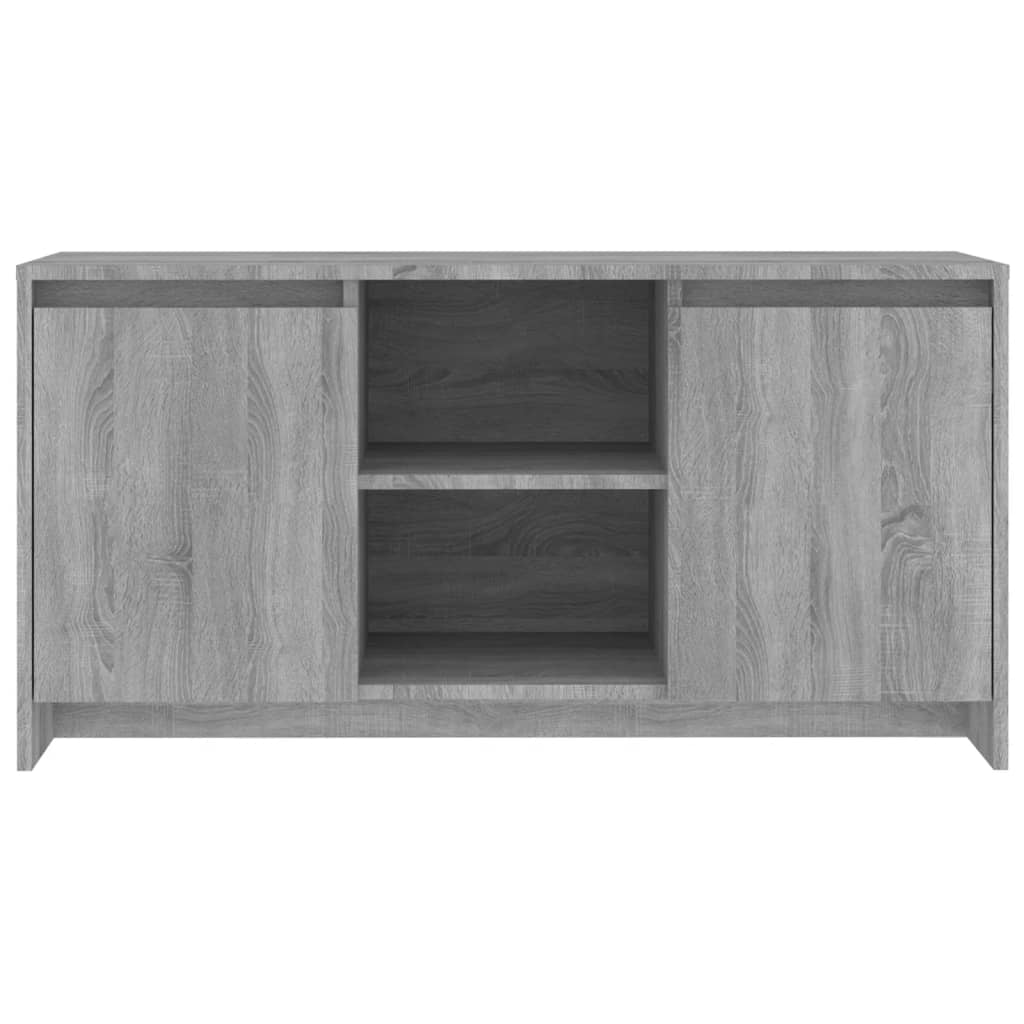 vidaXL Comodă TV, gri sonoma, 102x37,5x52,5 cm, lemn prelucrat vidaXL Comodă TV, gri sonoma, 102x37,5x52,5 cm, lemn prelucrat