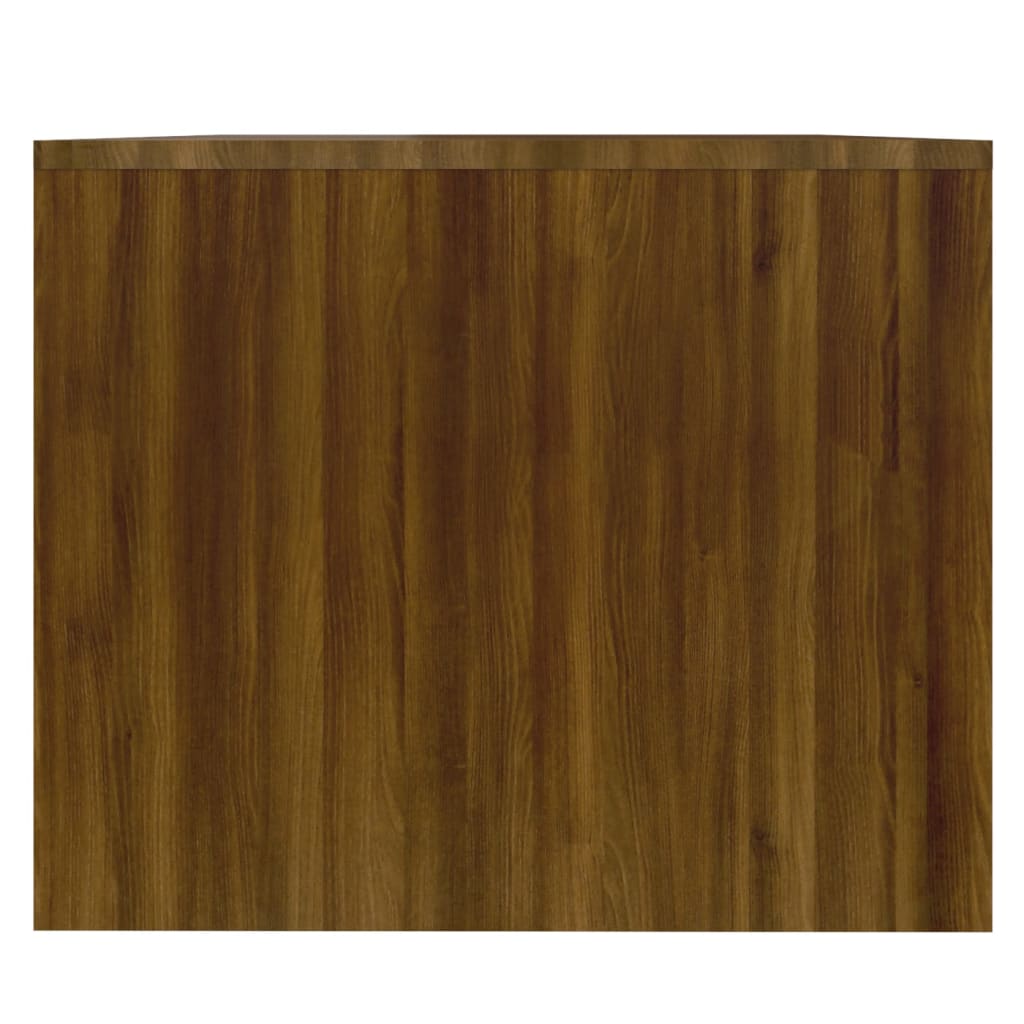 vidaXL Măsuță de cafea, stejar maro, 90x50x41,5 cm, lemn prelucrat vidaXL Măsuță de cafea, stejar maro, 90x50x41,5 cm, lemn prelucrat