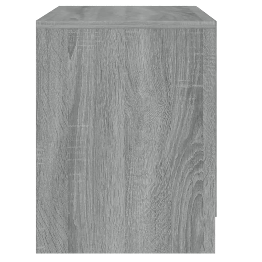 vidaXL Noptiere, 2 buc., stejar sonoma gri, 45x34,5x44,5 cm, PAL vidaXL Noptiere, 2 buc., stejar sonoma gri, 45x34,5x44,5 cm, PAL