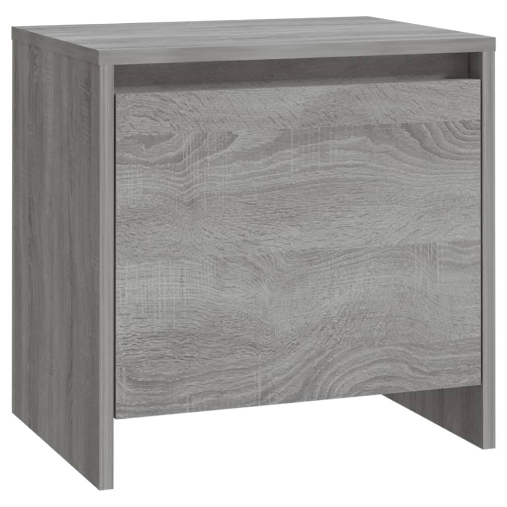 vidaXL Noptieră, stejar sonoma gri, 45x34x44,5 cm, PAL vidaXL Noptieră, stejar sonoma gri, 45x34x44,5 cm, PAL