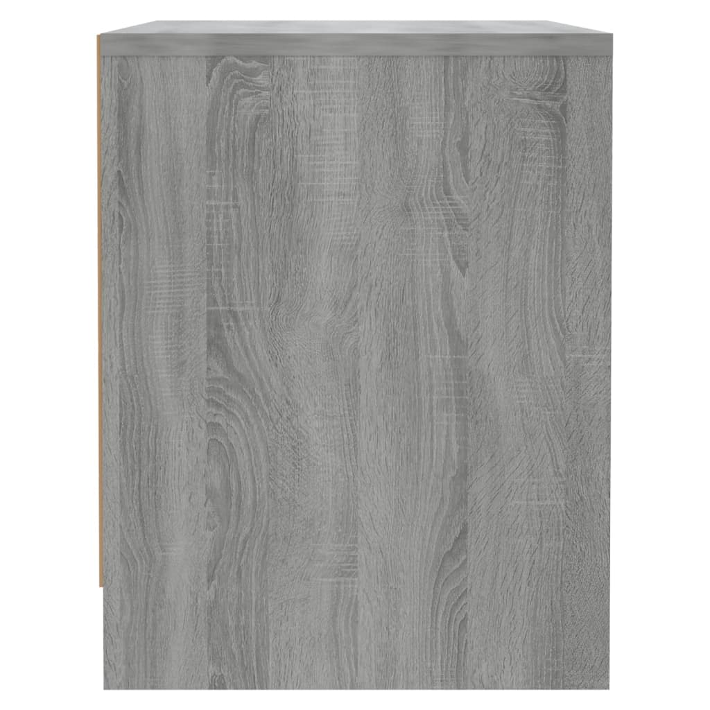 vidaXL Noptieră, stejar sonoma gri, 45x34x44,5 cm, PAL vidaXL Noptieră, stejar sonoma gri, 45x34x44,5 cm, PAL