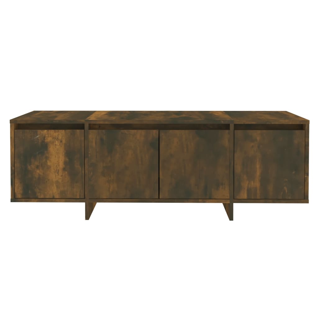 vidaXL Comodă TV, stejar afumat, 120x30x40,5 cm, PAL vidaXL Comodă TV, stejar afumat, 120x30x40,5 cm, PAL