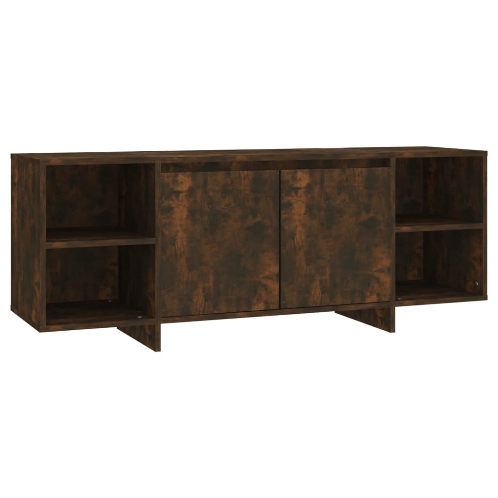vidaXL Comodă TV, stejar fumuriu, 130x35x50 cm, PAL vidaXL Comodă TV, stejar fumuriu, 130x35x50 cm, PAL