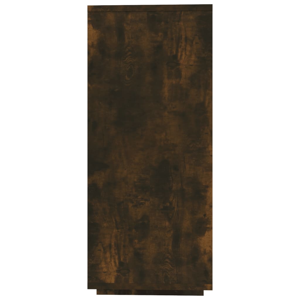vidaXL Servantă, stejar afumat, 120x30x75 cm, PAL