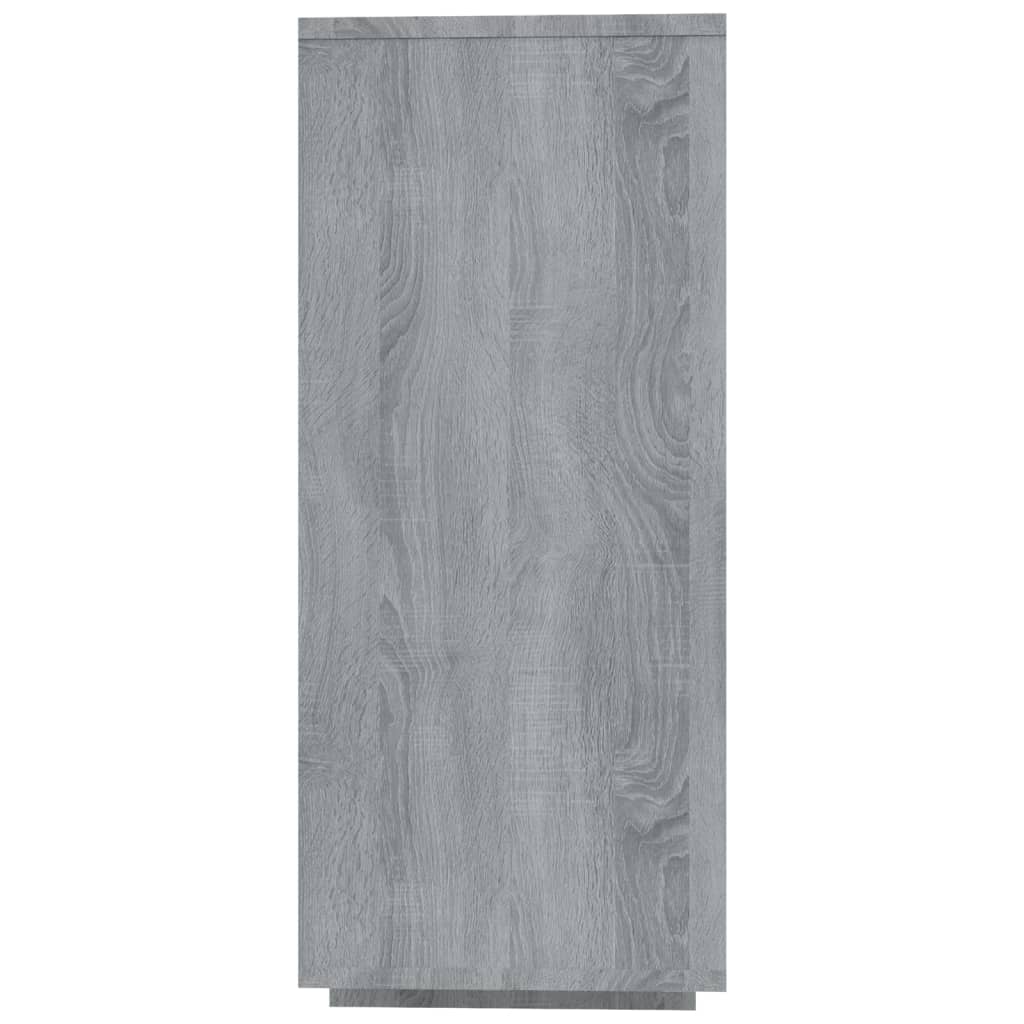 vidaXL Servantă, gri sonoma, 120x30x75 cm, PAL vidaXL Servantă, gri sonoma, 120x30x75 cm, PAL