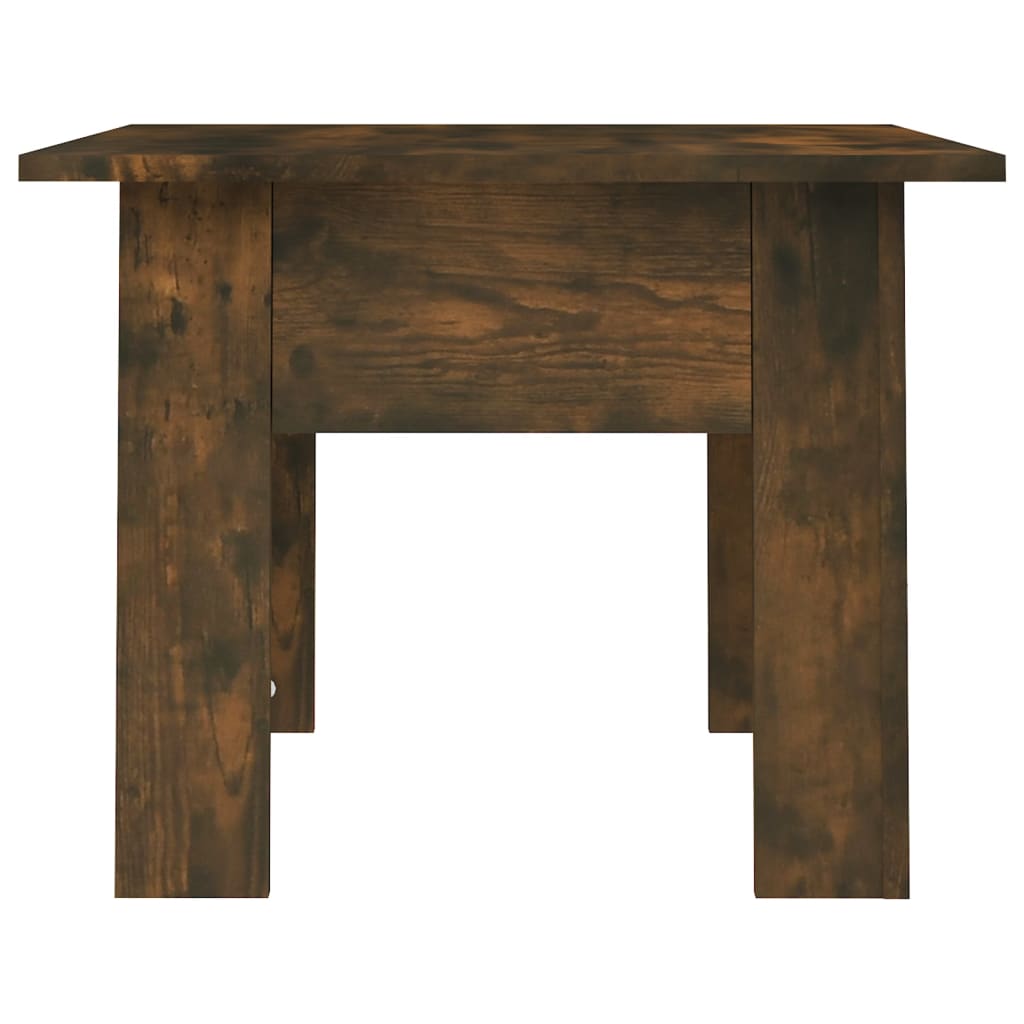 vidaXL Măsuță de cafea, stejar fumuriu, 55x55x42 cm, lemn prelucrat vidaXL Măsuță de cafea, stejar fumuriu, 55x55x42 cm, lemn prelucrat