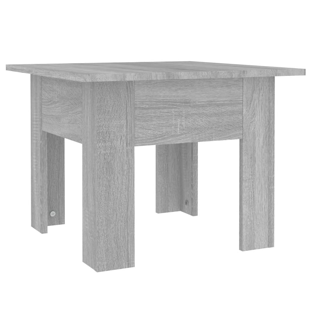 vidaXL Măsuță de cafea, stejar sonoma gri, 55x55x42 cm, lemn prelucrat vidaXL Măsuță de cafea, stejar sonoma gri, 55x55x42 cm, lemn prelucrat