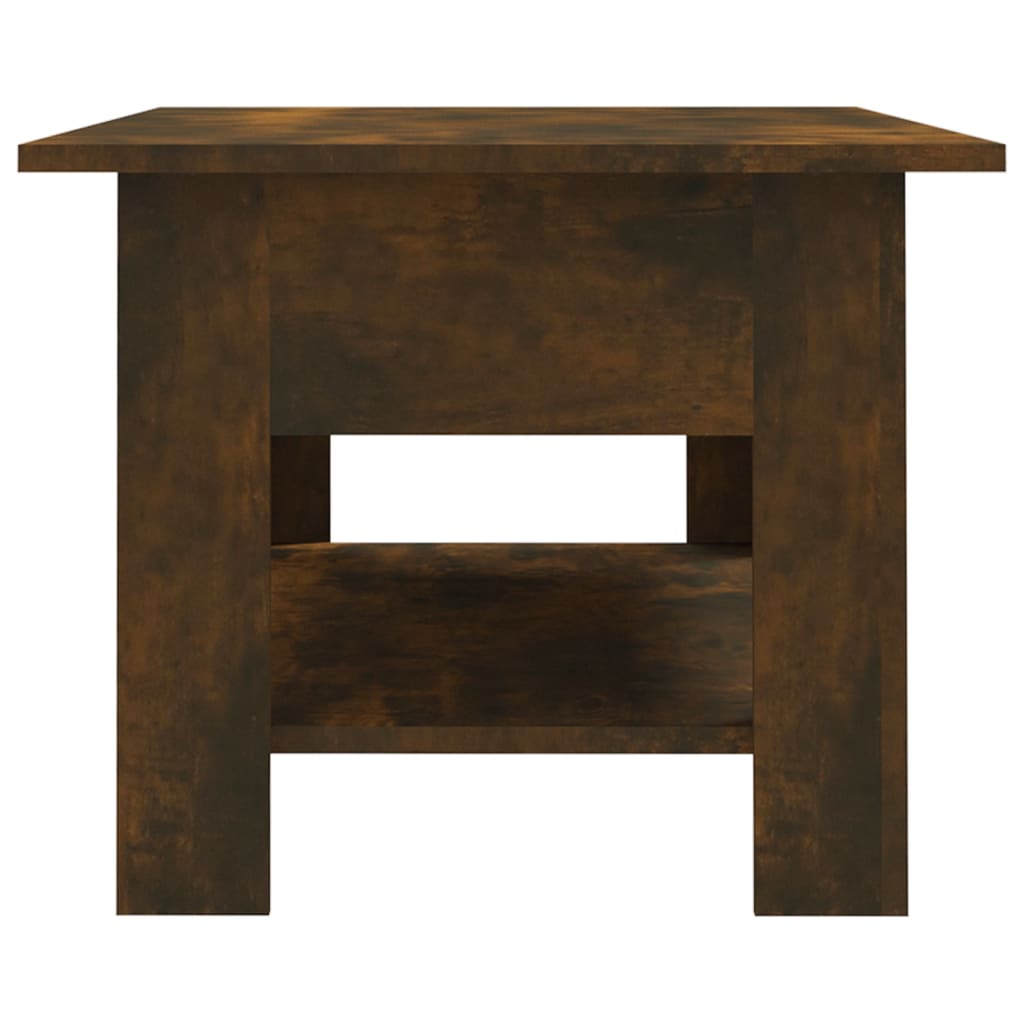 vidaXL Măsuță de cafea, stejar fumuriu, 102x55x42 cm, lemn prelucrat vidaXL Măsuță de cafea, stejar fumuriu, 102x55x42 cm, lemn prelucrat