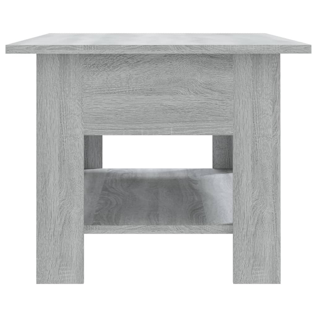 vidaXL Măsuță de cafea, gri sonoma, 102x55x42 cm, lemn prelucrat