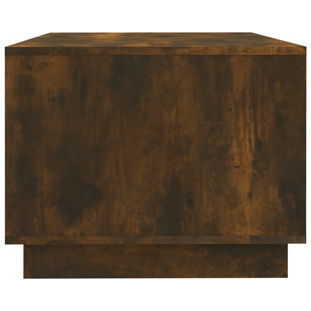 vidaXL Măsuță de cafea, stejar fumuriu, 102x55x43 cm, lemn prelucrat