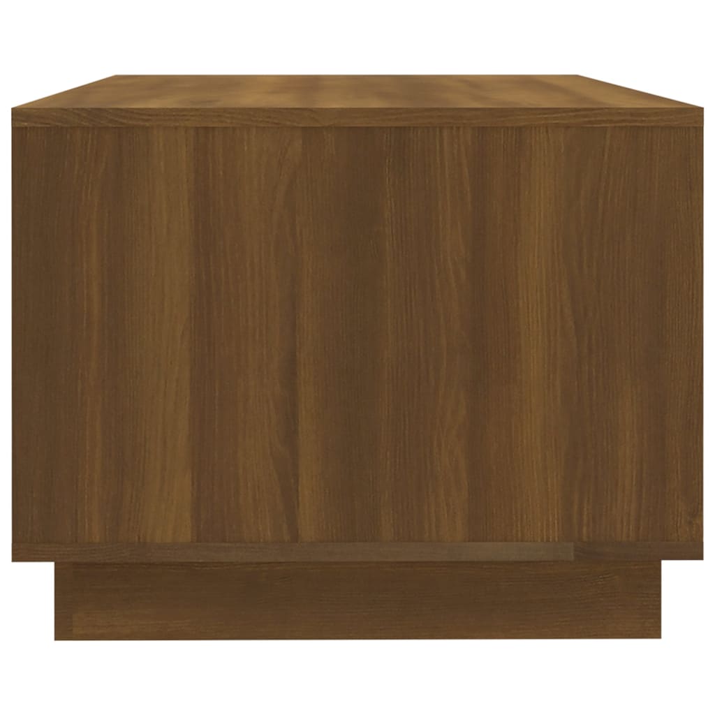 vidaXL Măsuță de cafea, stejar maro, 102x55x43 cm, lemn prelucrat vidaXL Măsuță de cafea, stejar maro, 102x55x43 cm, lemn prelucrat