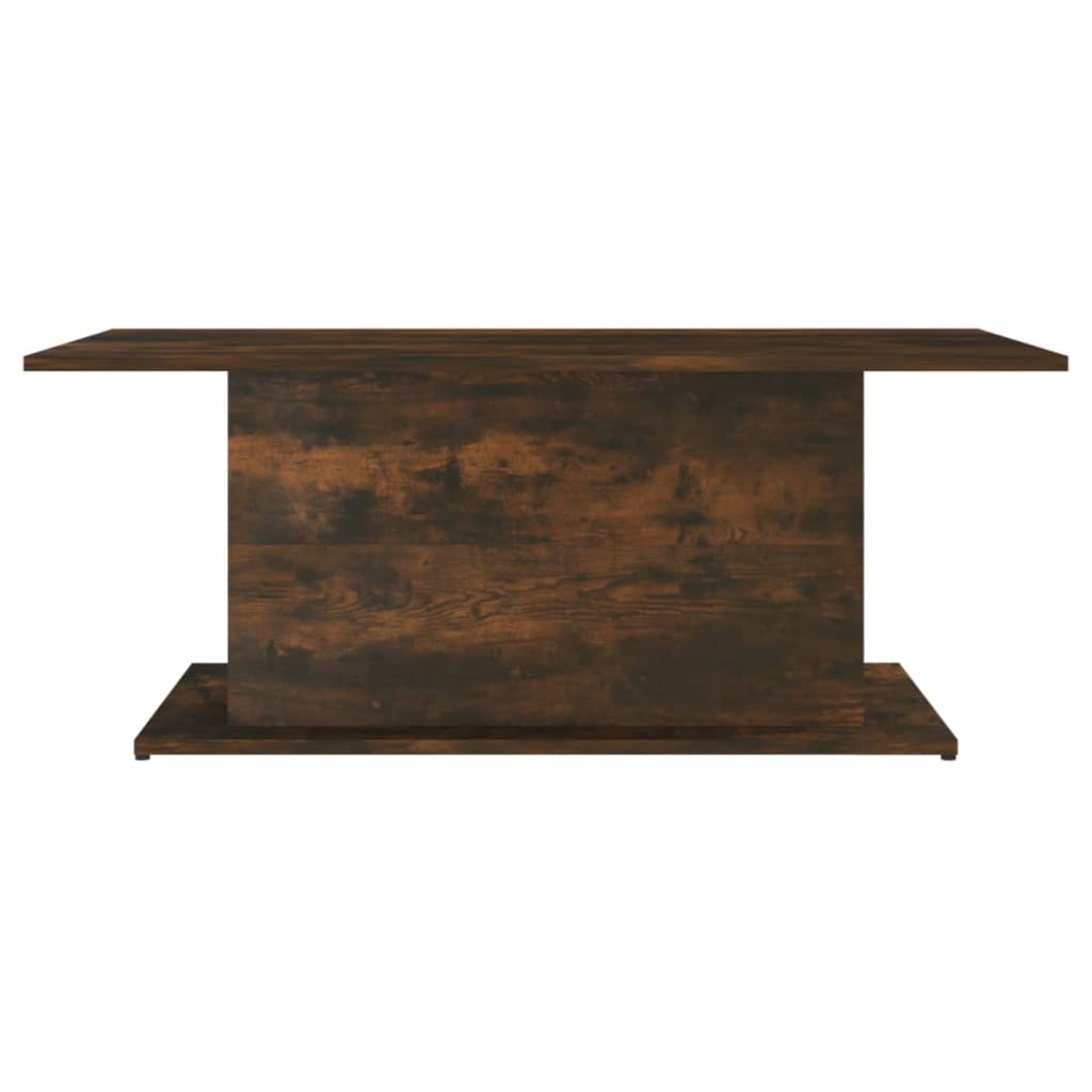 vidaXL Măsuță de cafea, stejar fumuriu, 102x55,5x40 cm, lemn prelucrat vidaXL Măsuță de cafea, stejar fumuriu, 102x55,5x40 cm, lemn prelucrat