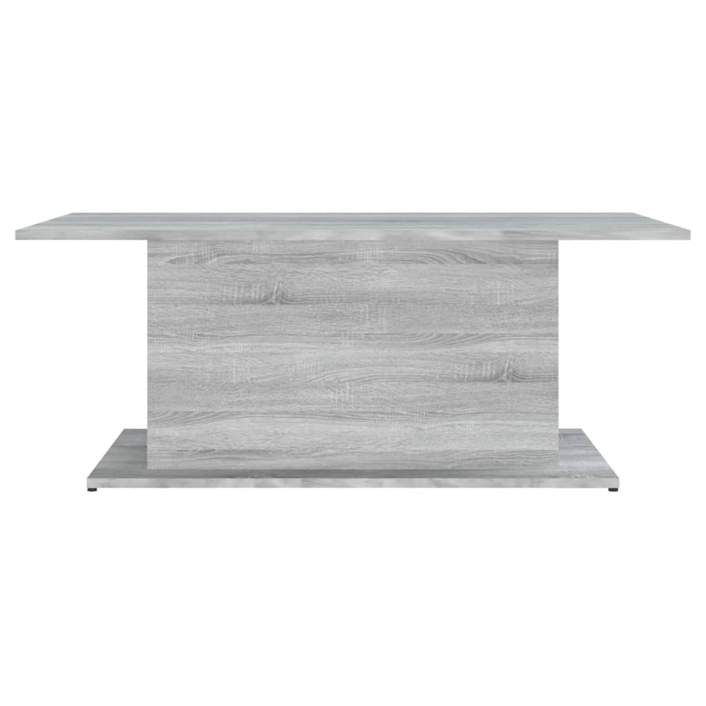 vidaXL Măsuță de cafea, gri sonoma, 102x55,5x40 cm, lemn compozit