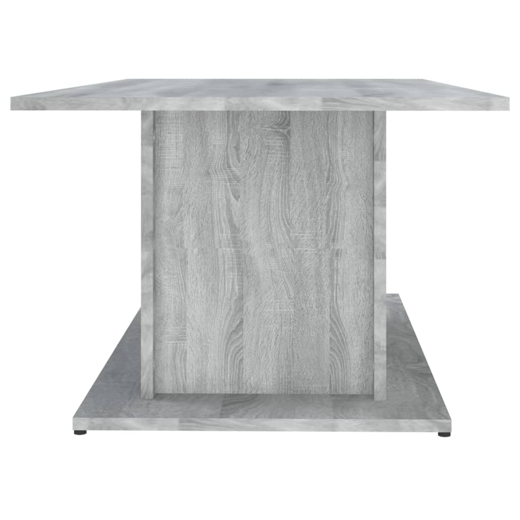 vidaXL Măsuță de cafea, gri sonoma, 102x55,5x40 cm, lemn compozit