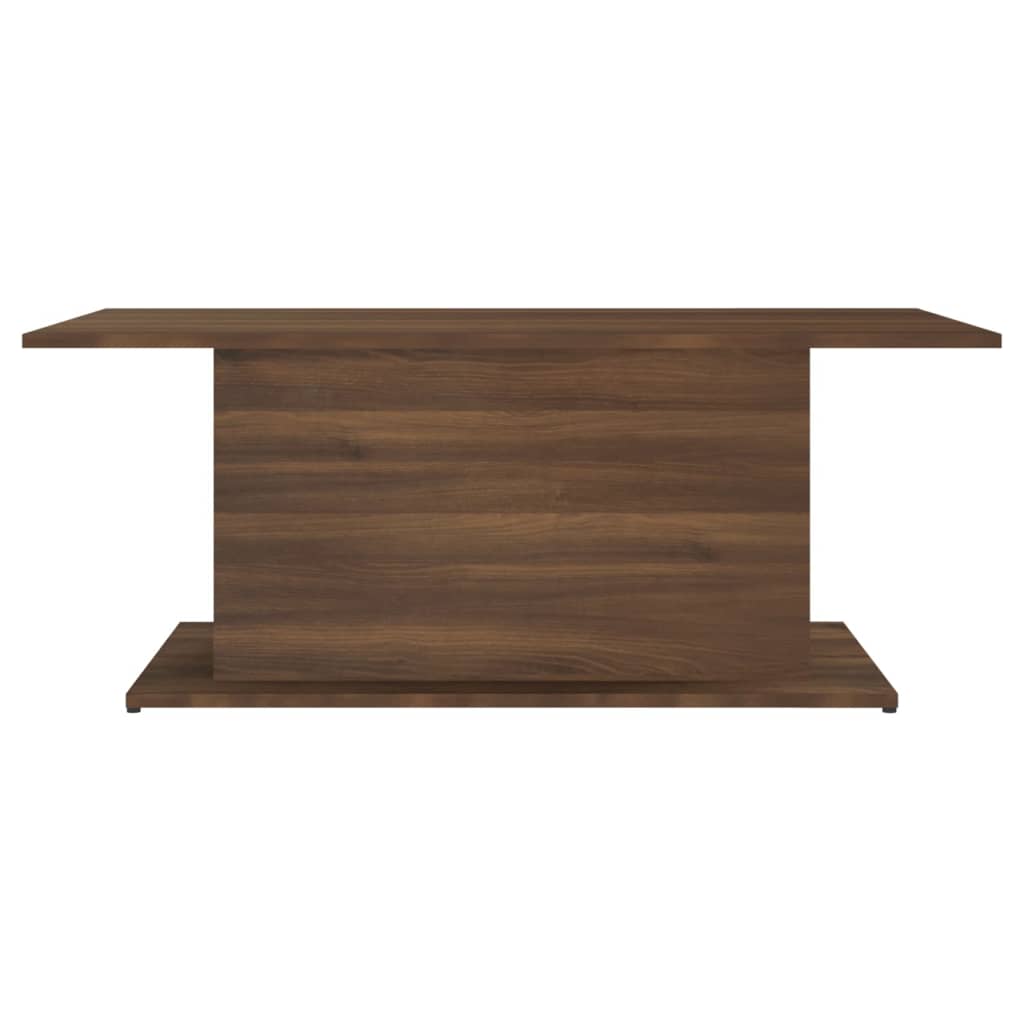 vidaXL Măsuță de cafea, stejar maro, 102x55,5x40 cm, lemn prelucrat vidaXL Măsuță de cafea, stejar maro, 102x55,5x40 cm, lemn prelucrat