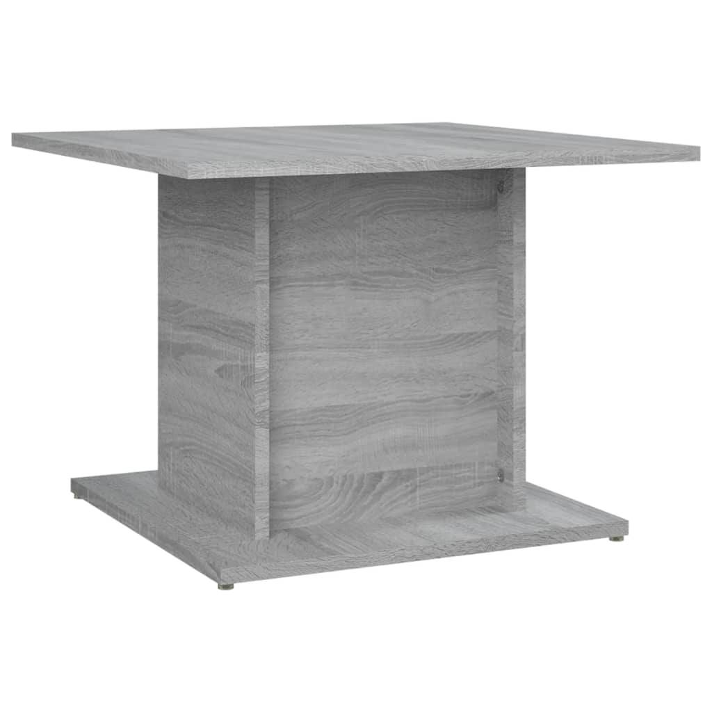 vidaXL Măsuță de cafea, gri sonoma, 55,5x55,5x40 cm, lemn prelucrat vidaXL Măsuță de cafea, gri sonoma, 55,5x55,5x40 cm, lemn prelucrat