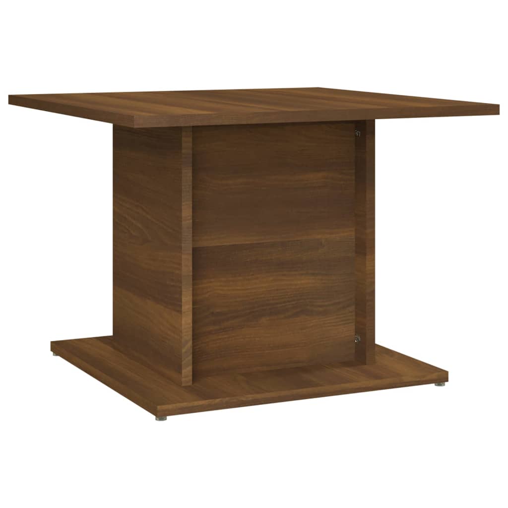 vidaXL Măsuță de cafea, stejar maro, 55,5x55,5x40 cm, lemn prelucrat vidaXL Măsuță de cafea, stejar maro, 55,5x55,5x40 cm, lemn prelucrat