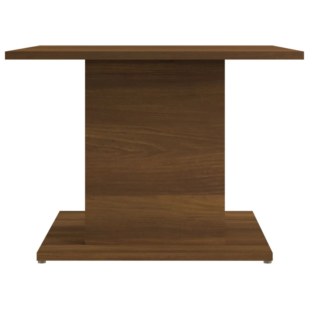 vidaXL Măsuță de cafea, stejar maro, 55,5x55,5x40 cm, lemn prelucrat vidaXL Măsuță de cafea, stejar maro, 55,5x55,5x40 cm, lemn prelucrat