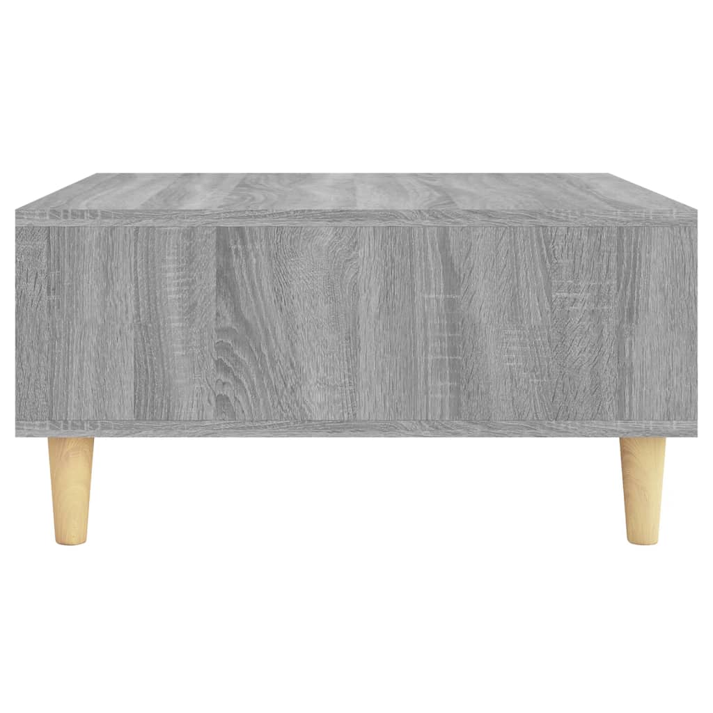 vidaXL Masă de cafea, gri sonoma, 60x60x30 cm, lemn prelucrat