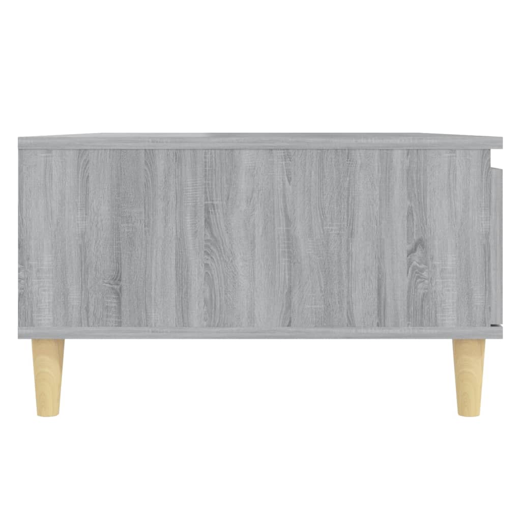 vidaXL Masă de cafea, gri sonoma, 90x60x35 cm, lemn compozit