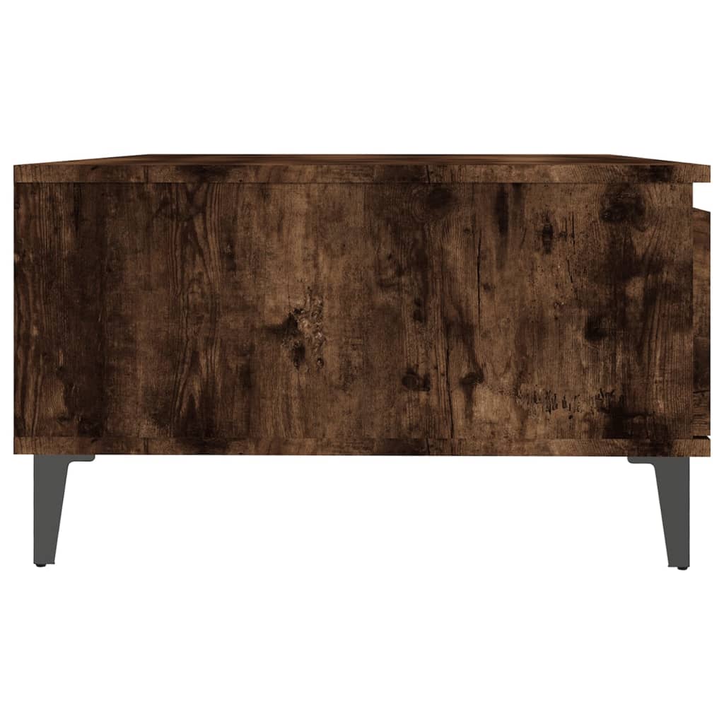 vidaXL Măsuță de cafea, stejar fumuriu, 90x60x35 cm, lemn prelucrat vidaXL Măsuță de cafea, stejar fumuriu, 90x60x35 cm, lemn prelucrat