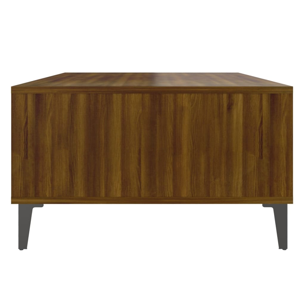vidaXL Măsuță de cafea, stejar maro, 103,5x60x35 cm, lemn prelucrat vidaXL Măsuță de cafea, stejar maro, 103,5x60x35 cm, lemn prelucrat