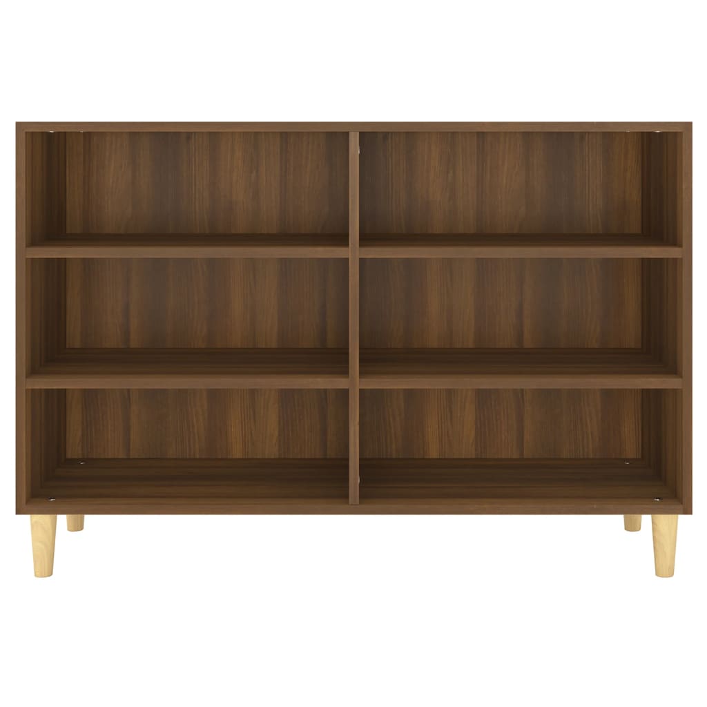 vidaXL Servantă, stejar maro, 103,5x35x70 cm, lemn compozit vidaXL Servantă, stejar maro, 103,5x35x70 cm, lemn compozit