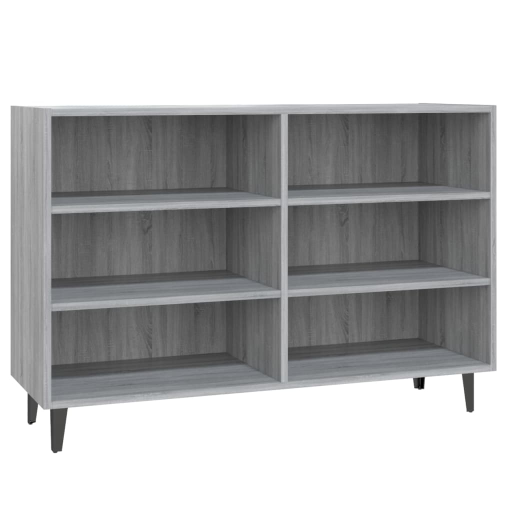 vidaXL Servantă, gri sonoma, 103,5x35x70 cm, lemn compozit vidaXL Servantă, gri sonoma, 103,5x35x70 cm, lemn compozit