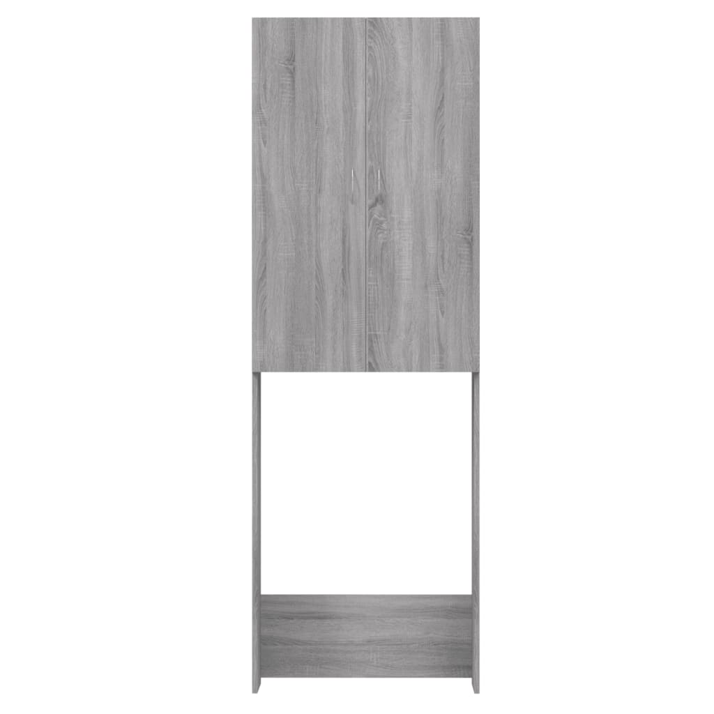 vidaXL Dulap mașină de spălat, gri sonoma, 64x25,5x190 cm vidaXL Dulap mașină de spălat, gri sonoma, 64x25,5x190 cm