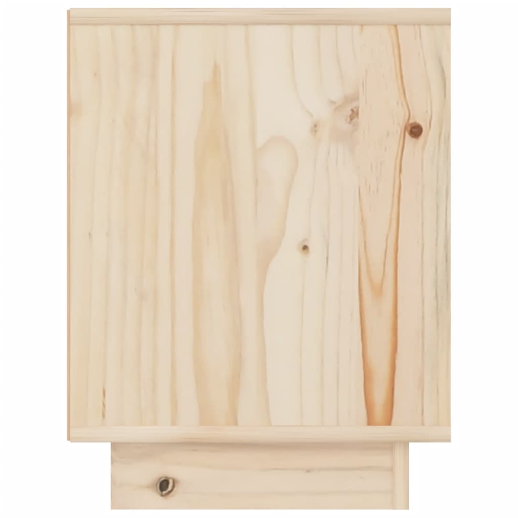 vidaXL Noptiere, 2 buc., 40x30x40 cm, lemn masiv de pin