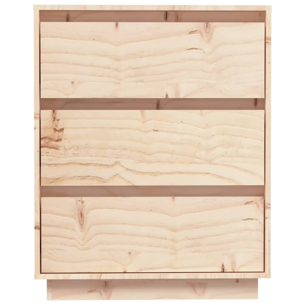 vidaXL Dulap, 60x34x75 cm, lemn masiv de pin vidaXL Dulap, 60x34x75 cm, lemn masiv de pin