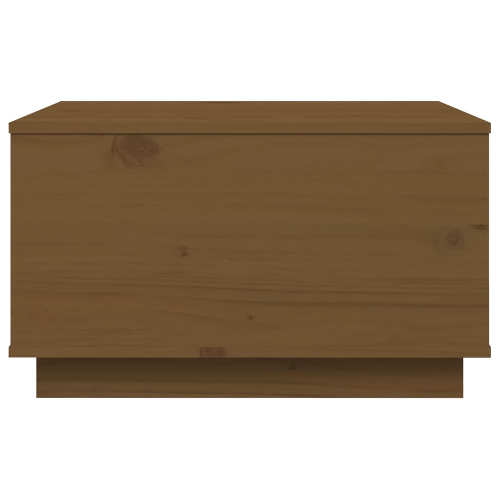 vidaXL Măsuță de cafea, maro miere, 60x50x35 cm, lemn masiv de pin vidaXL Măsuță de cafea, maro miere, 60x50x35 cm, lemn masiv de pin