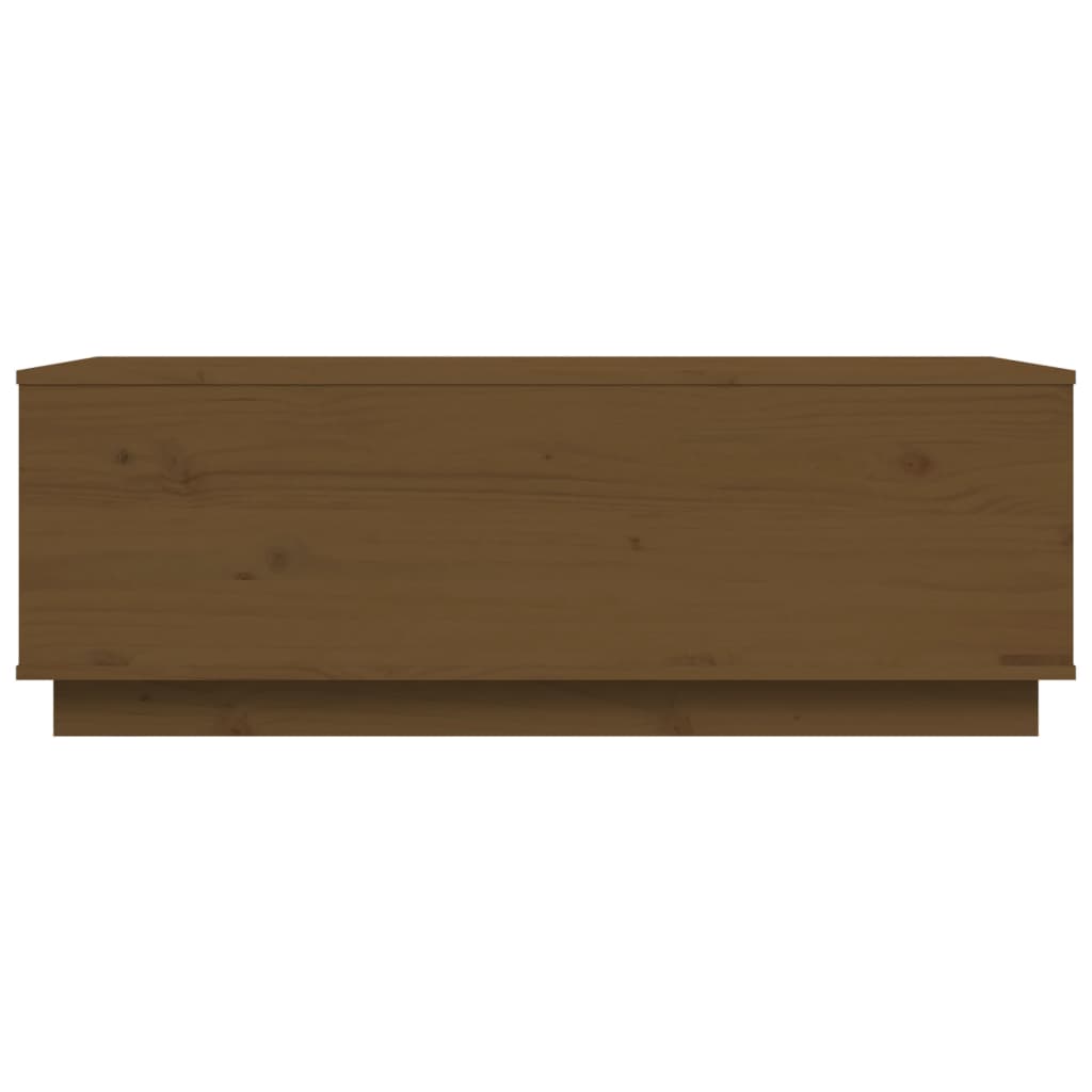 vidaXL Măsuță de cafea, maro miere, 100x50x35 cm, lemn masiv de pin vidaXL Măsuță de cafea, maro miere, 100x50x35 cm, lemn masiv de pin