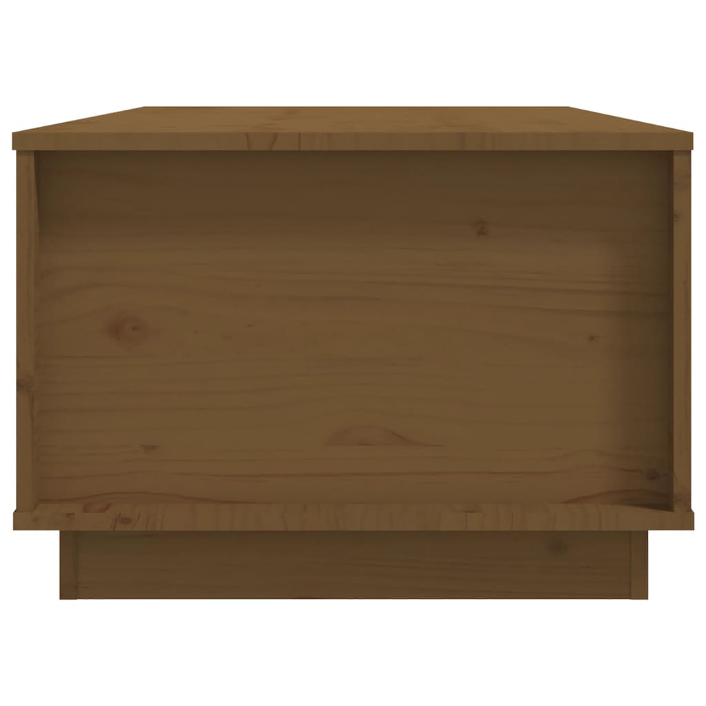vidaXL Măsuță de cafea, maro miere, 100x50x35 cm, lemn masiv de pin vidaXL Măsuță de cafea, maro miere, 100x50x35 cm, lemn masiv de pin