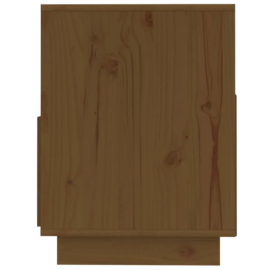 vidaXL Comodă TV, maro miere, 140x37x50 cm, lemn masiv de pin vidaXL Comodă TV, maro miere, 140x37x50 cm, lemn masiv de pin