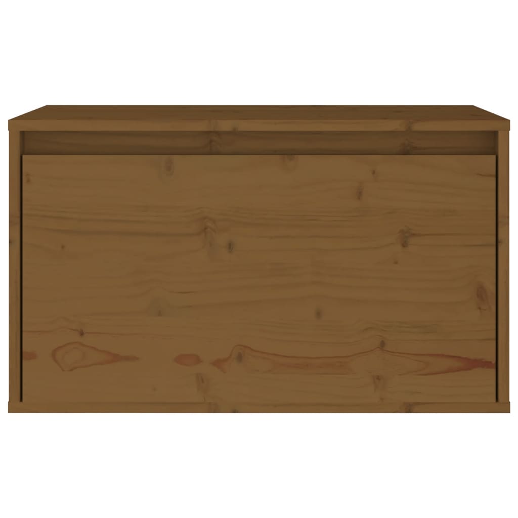 vidaXL Dulap de perete, maro miere, 60x30x35 cm, lemn masiv de pin vidaXL Dulap de perete, maro miere, 60x30x35 cm, lemn masiv de pin