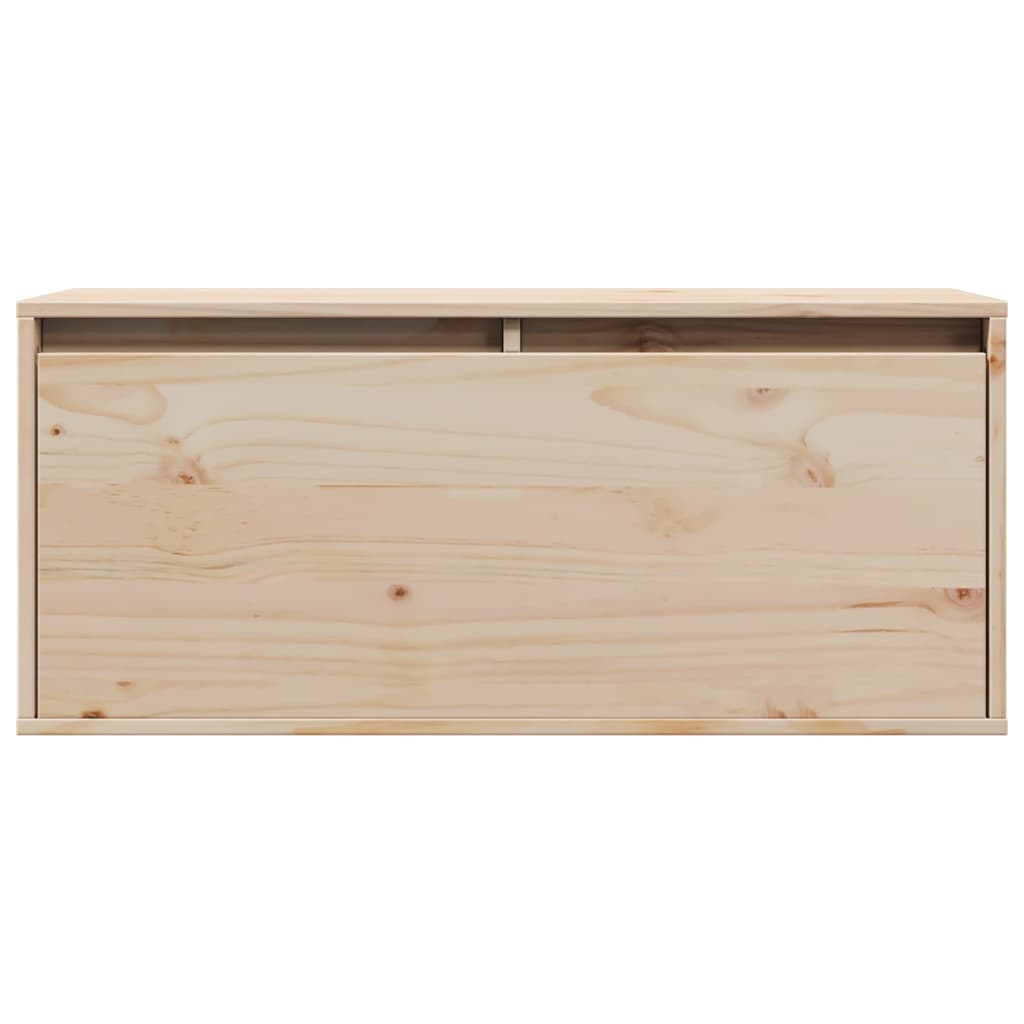 vidaXL Dulap de perete, 80x30x35 cm, lemn masiv de pin vidaXL Dulap de perete, 80x30x35 cm, lemn masiv de pin
