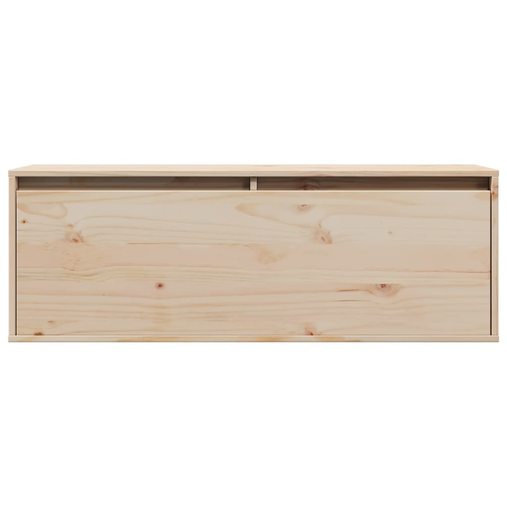 vidaXL Dulap de perete, 100x30x35 cm, lemn masiv de pin