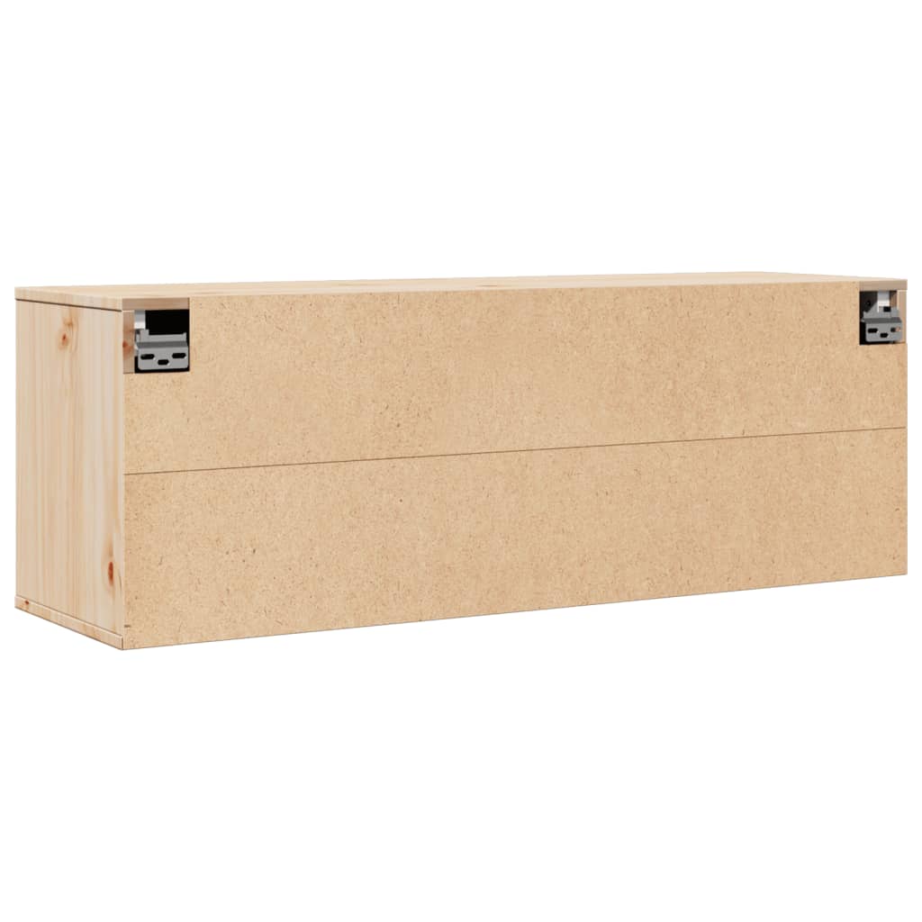 vidaXL Dulap de perete, 100x30x35 cm, lemn masiv de pin