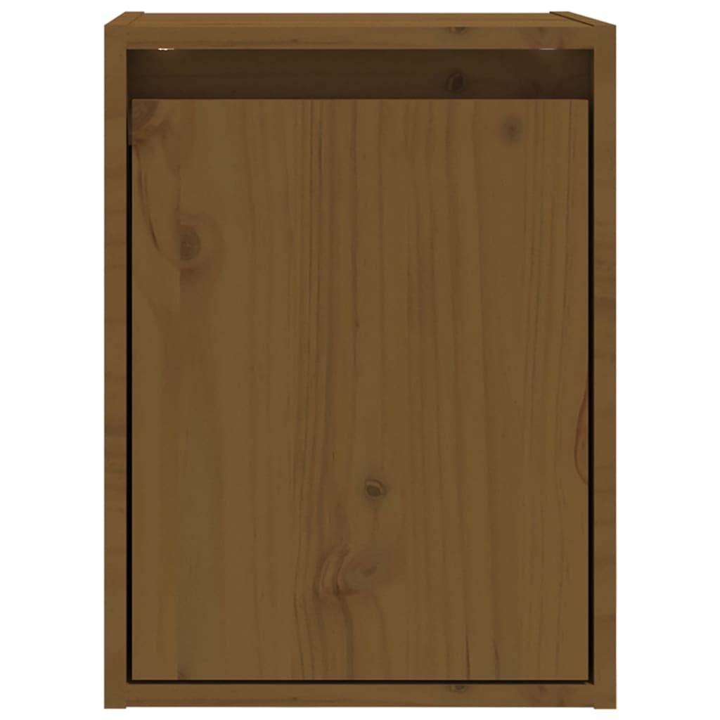 vidaXL Dulap de perete, maro miere, 30x30x40 cm, lemn masiv de pin vidaXL Dulap de perete, maro miere, 30x30x40 cm, lemn masiv de pin