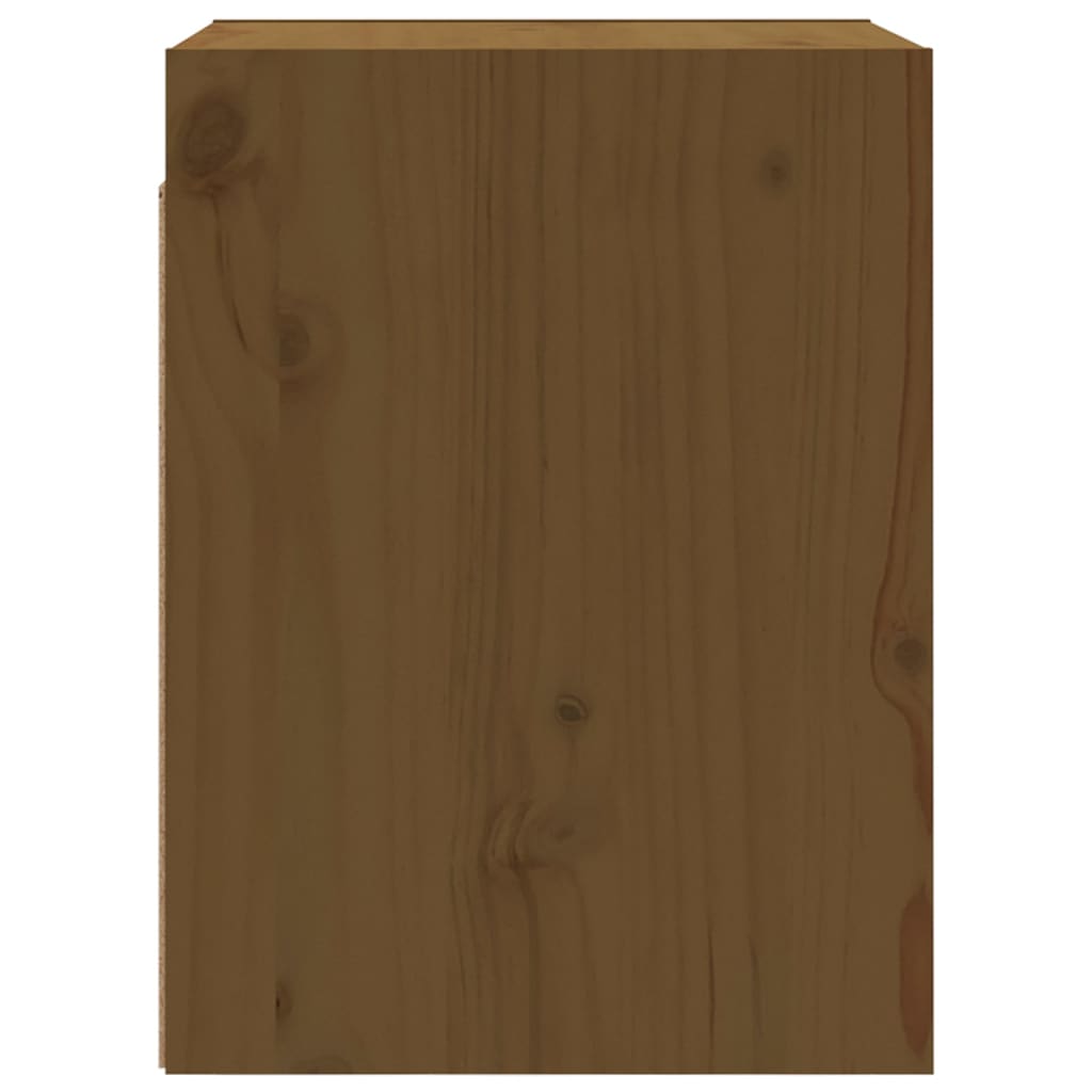 vidaXL Dulap de perete, maro miere, 30x30x40 cm, lemn masiv de pin vidaXL Dulap de perete, maro miere, 30x30x40 cm, lemn masiv de pin